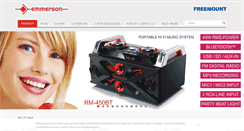 Desktop Screenshot of emmerson.com.pl