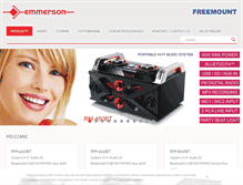Tablet Screenshot of emmerson.com.pl